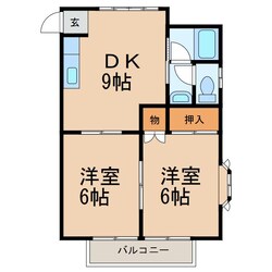 ロイヤルハイツの物件間取画像